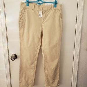 LOFT by Ann Taylor Tan Girlfriend Chinos